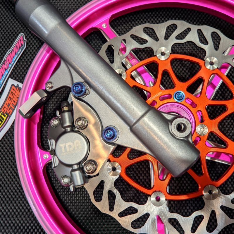 Bracket Kaliper RCB NISSIN KTC BREMBO TDR All Motor Mx King Fu JupiterZ Y125z FizR Mio Supra Karisma