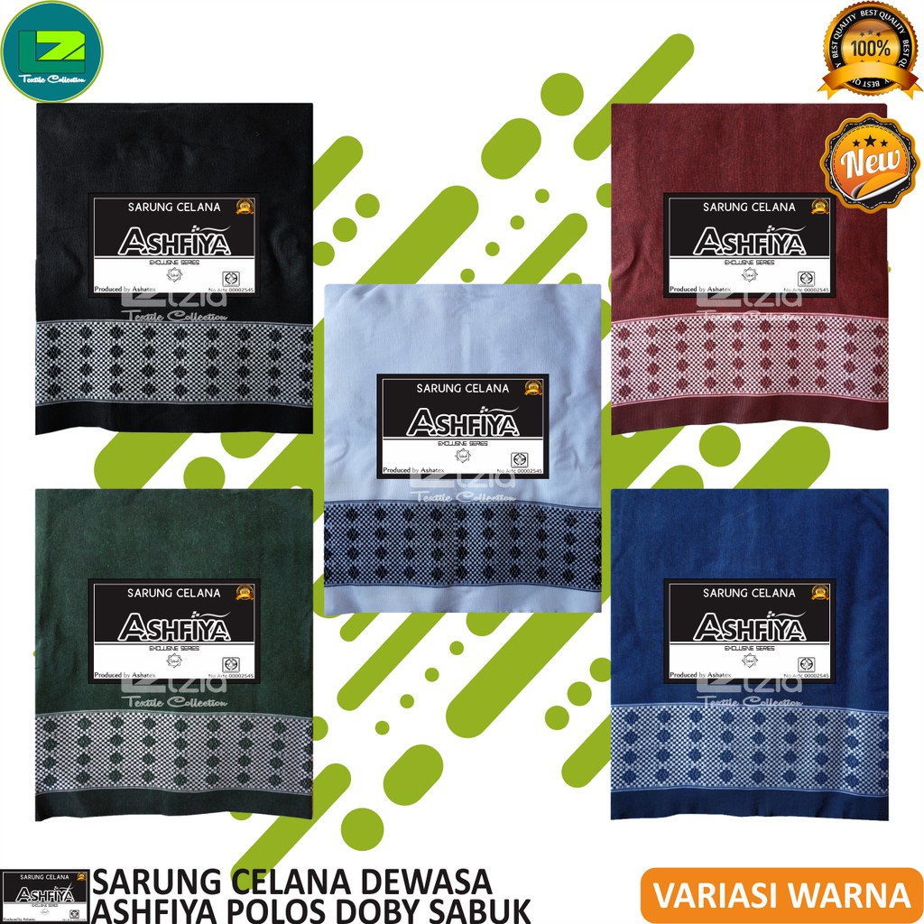 SARUNG CELANA DEWASA POLOS SABUK NAGA ASHFIYA