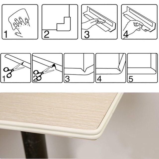 PELINDUNG SUDUT MEJA BENTURAN SAFETY TABLE EDGE