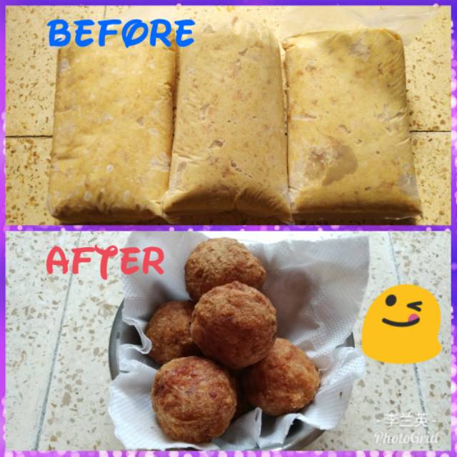 

Bakso Goreng Pork Non Halal / Frozen Nyuknyang Khe