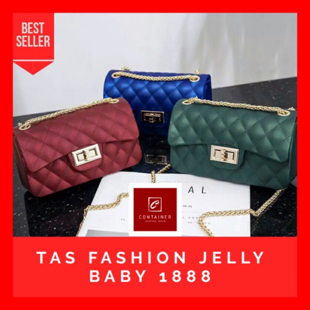 BTM 1888 Tas Batam Tas Jelly Baby Jelly Candy Tas Jelly Tas Fashion JELLY