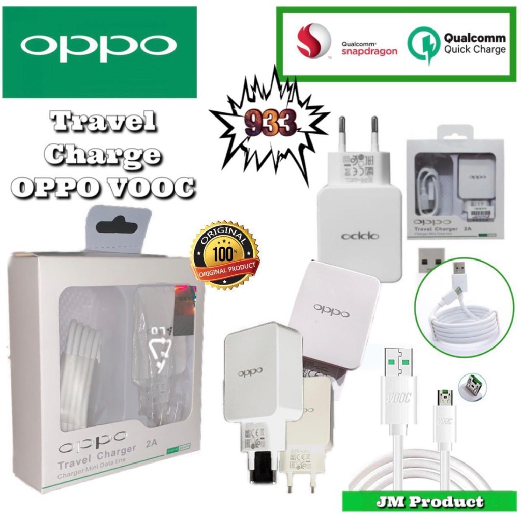 Charger Oppo Original Fast Charging/ Charger Oppo F7 F5 F3 F1plus F1s A7 A3s A71 A83 A37(BS)