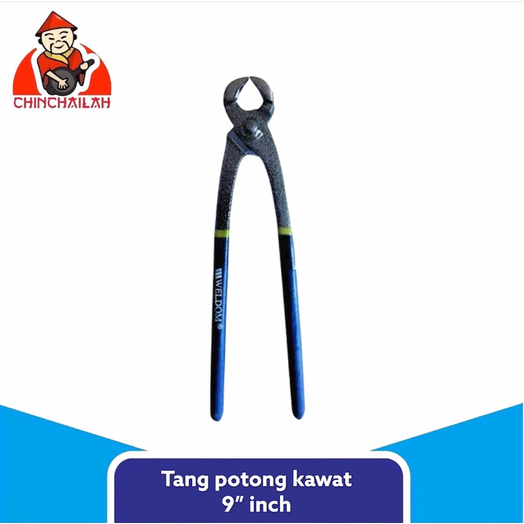 Tang Kakatua Baja 9" inch | Tang Gegep kawat | Tower Pincher