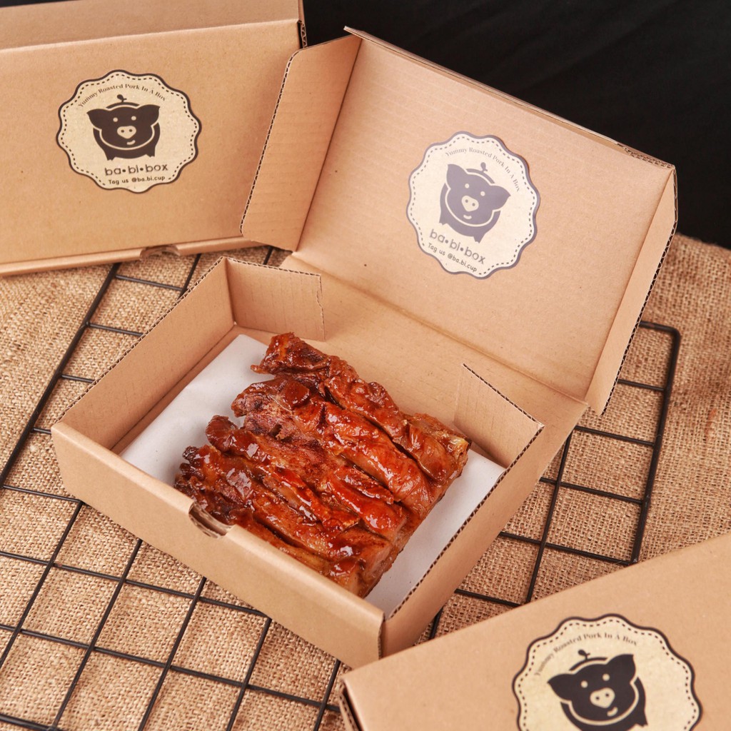 Babi Panggang Khas Benteng - Babi Asin Siobak - Ukuran Box Personal 1/4 Kg