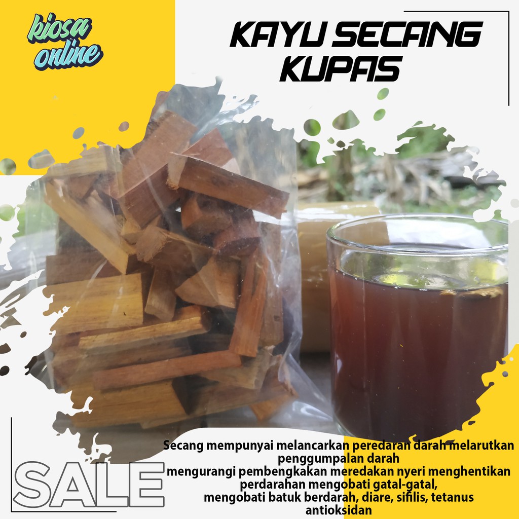 

Kayu Secang Stik Kupas Kemasan