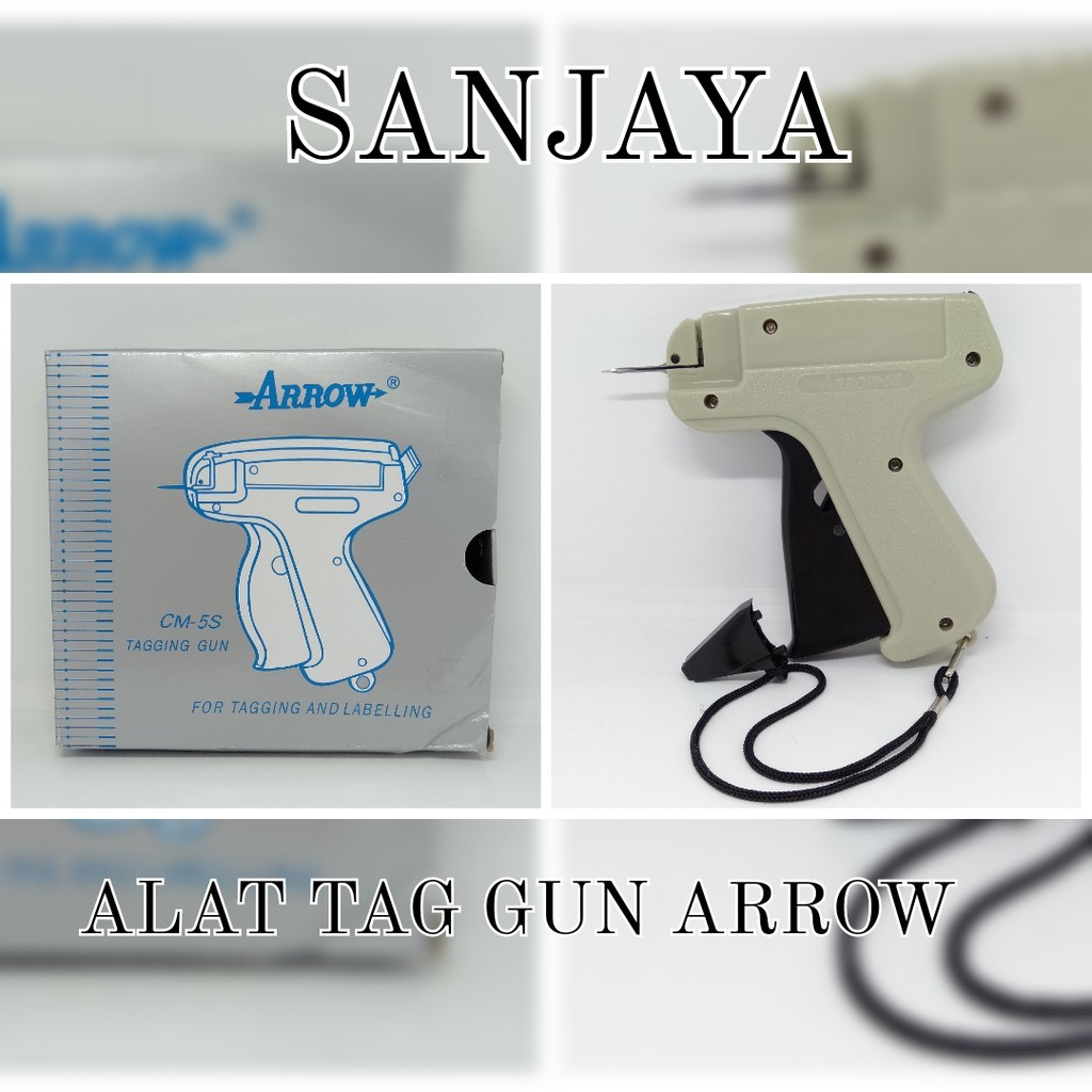 TAG GUN / ALAT PASANG MERK / ALAT TEMBAK LABEL BAJU / ALAT TAG GUN TW ARROW ABU