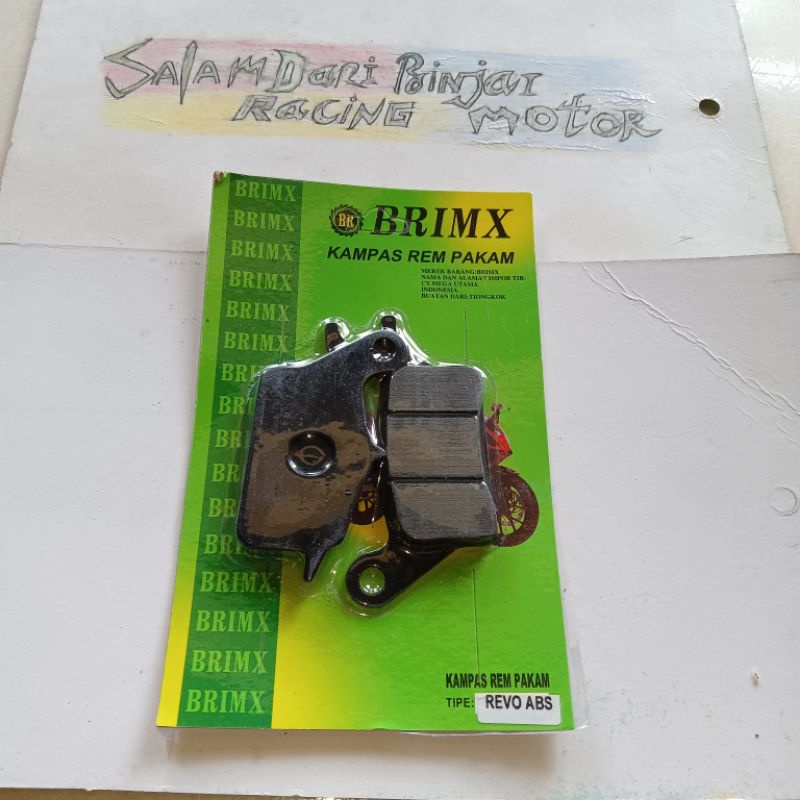 KAIN REM DEPAN CAKRAM REVO /DISPAD MOTOR REVO /DISPAD CAKRAM DEPAN REVO DISPAD BLADE KAIN REM CAKRAM