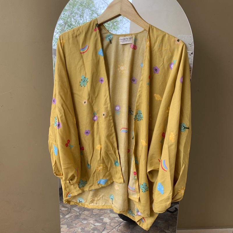 KIYOWO OUTER BALON  | ARABELLA OUTER-Haira mustard