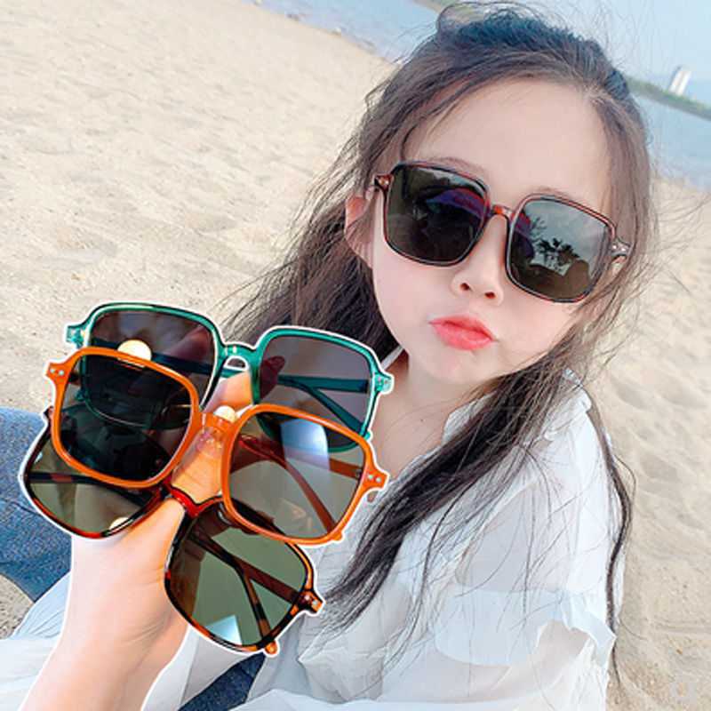 GO! KC611 Kacamata Fashion Anak Retro  Kaca Mata Ulzzang Vintage Sunglasses