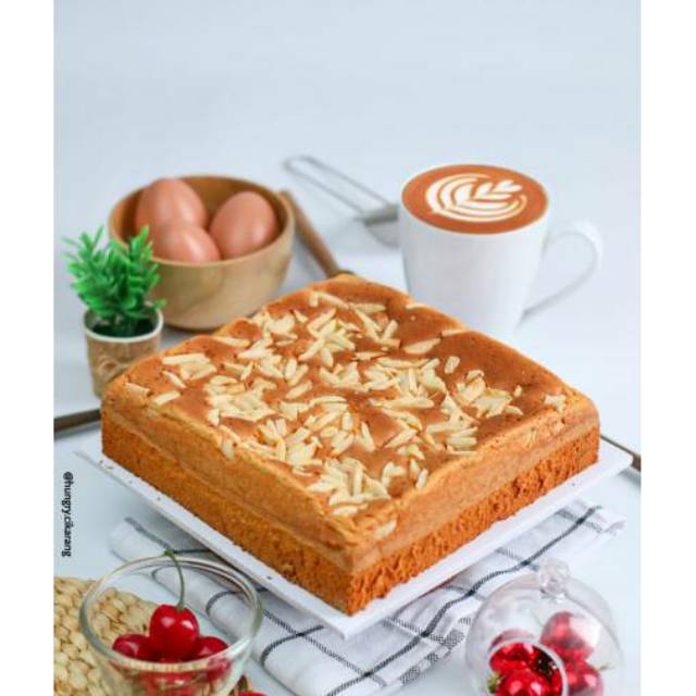 Spiku Kenari kuno uk 20x20cm / cake kenari CIKARANG