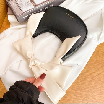 Tas slempang Wanita Kecil IMPORT Fashion kasual wanita tali Kain 5 Warna