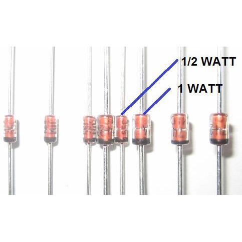 Dioda Zener 1W 13V 1N4743A In4743A 1N4743A In4743 Do-41 Audiopa83 Ayo Beli