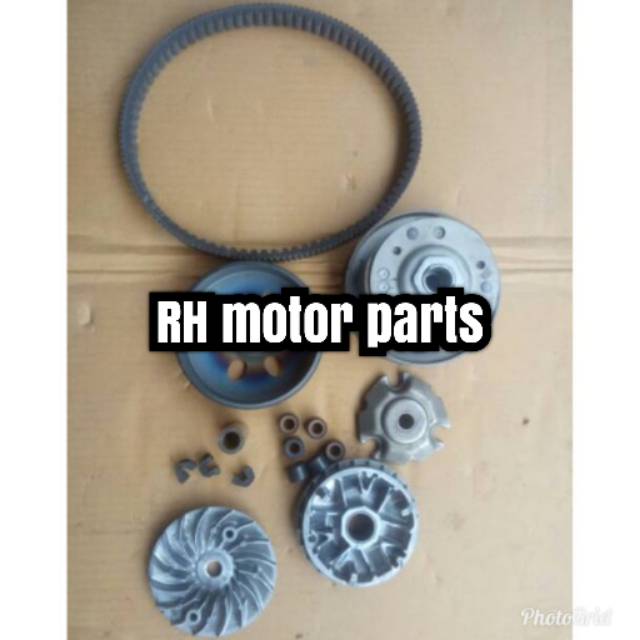 Pulley set/ Daleman cvt Vario 125 led