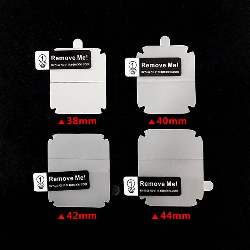 2pcs Lapisan Hydrogel 9d Pelindung Layar Apple Watch 7 41mm 45mm 40mm 42mm 38mm 3 4 5