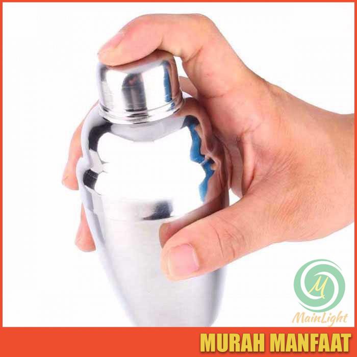 Grab Medan Shaker Cocktail Japanese Stainless Steel 250ml Silver