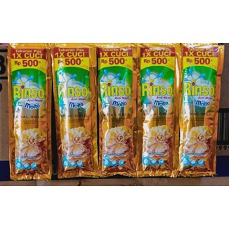 

rinso molto saset karton