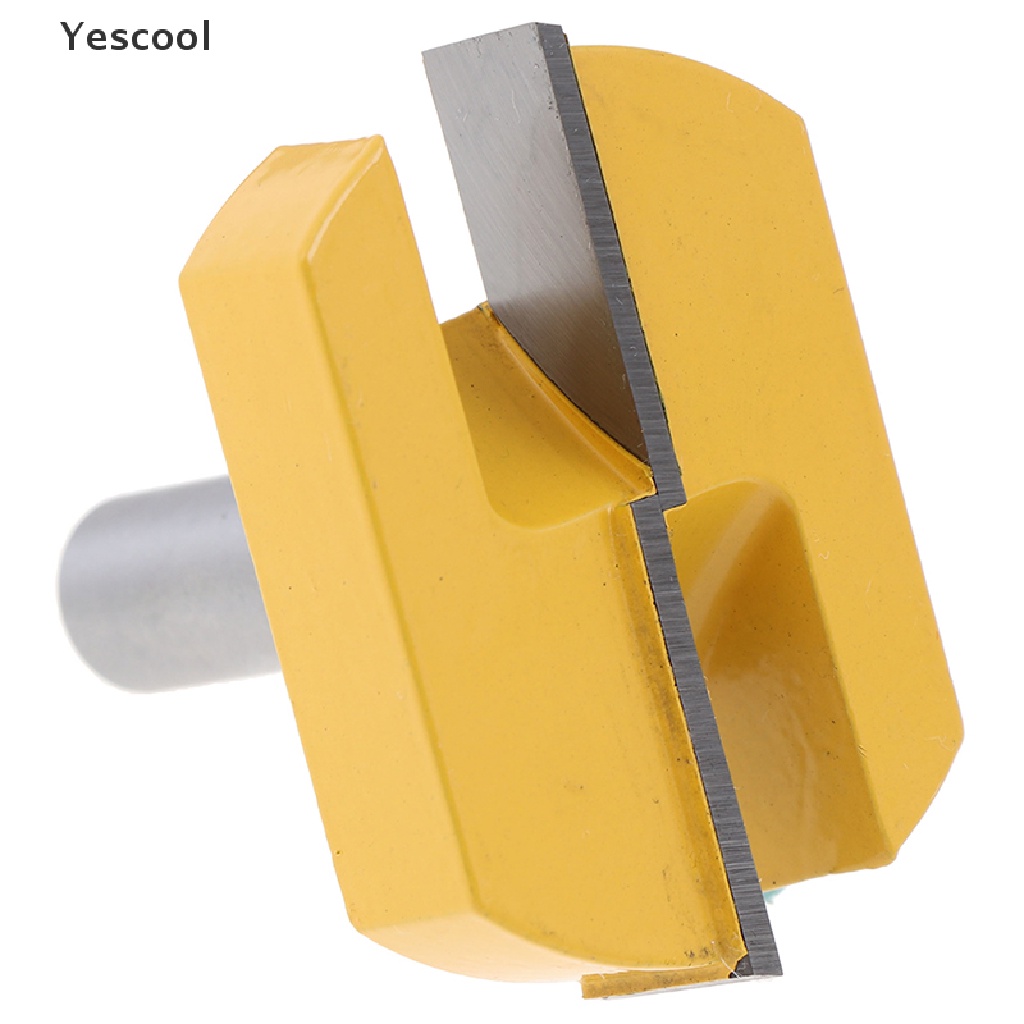 Yescool Mata Profil Shank 1 / 2 &quot;2-1 / 4&quot; Untuk Membersihkan Bagian Bawah Kayu