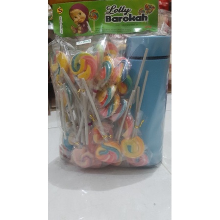

permen candy lolipop isi 60pcs gratis tubler