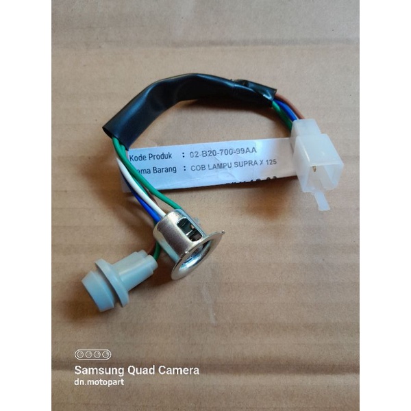 Piting lampu atau kabel soket lampu depan Supra x 125 old berkualitas