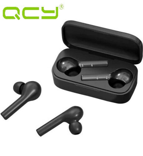 QCY T5 PRO - Bluetooth 5.0 TWS Gaming Earphone with Charging Box - Support Wireless Charging