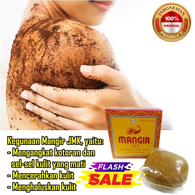FLASH SALE lulur mangir nyonya meneer mencerahkan kulit tubuh mengangkat sel kulit mati Terampuh