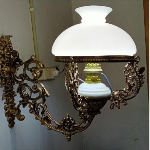 Lampu Dinding Antik Betawi Jawa Klasik R 28