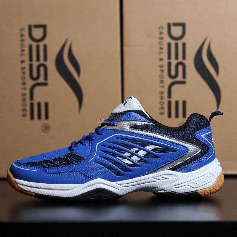 Desle Sepatu Badminton Bulu Tangkis Anders Antonsen - Biru/Biru Tua