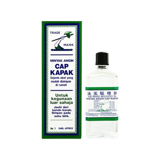 Minyak Angin Cap Kapak 28 ml 56 ML Pereda Sakit Kepala / Masuk Angin