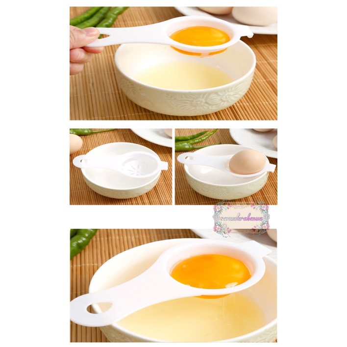 RT28 Alat Saringan Sendok Pemisah Kuning dan putih Telur Sederhana Egg Separator SB3058