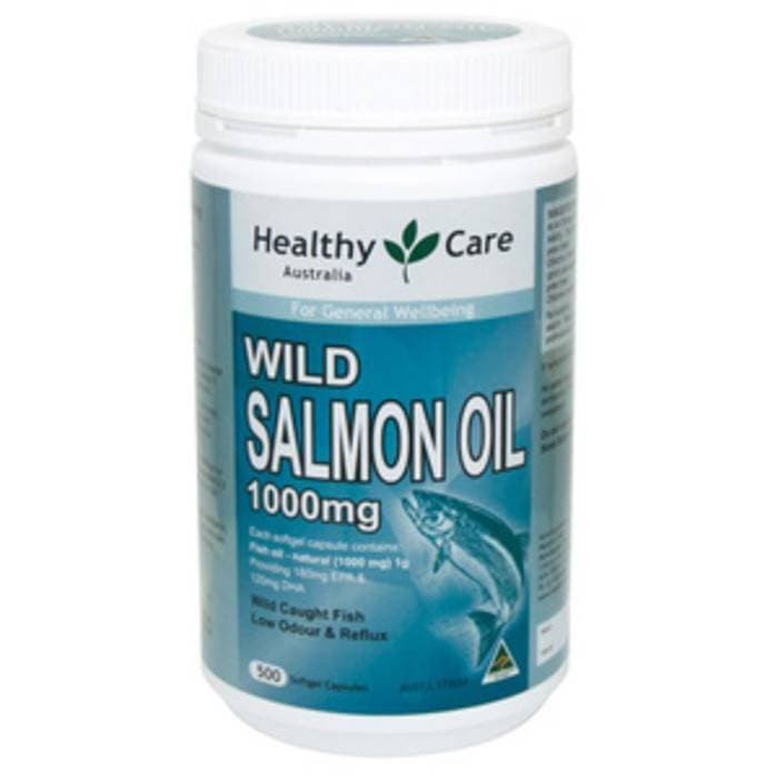 Healthy Care Omega 3 Wild Salmon Oil 500 kapsul