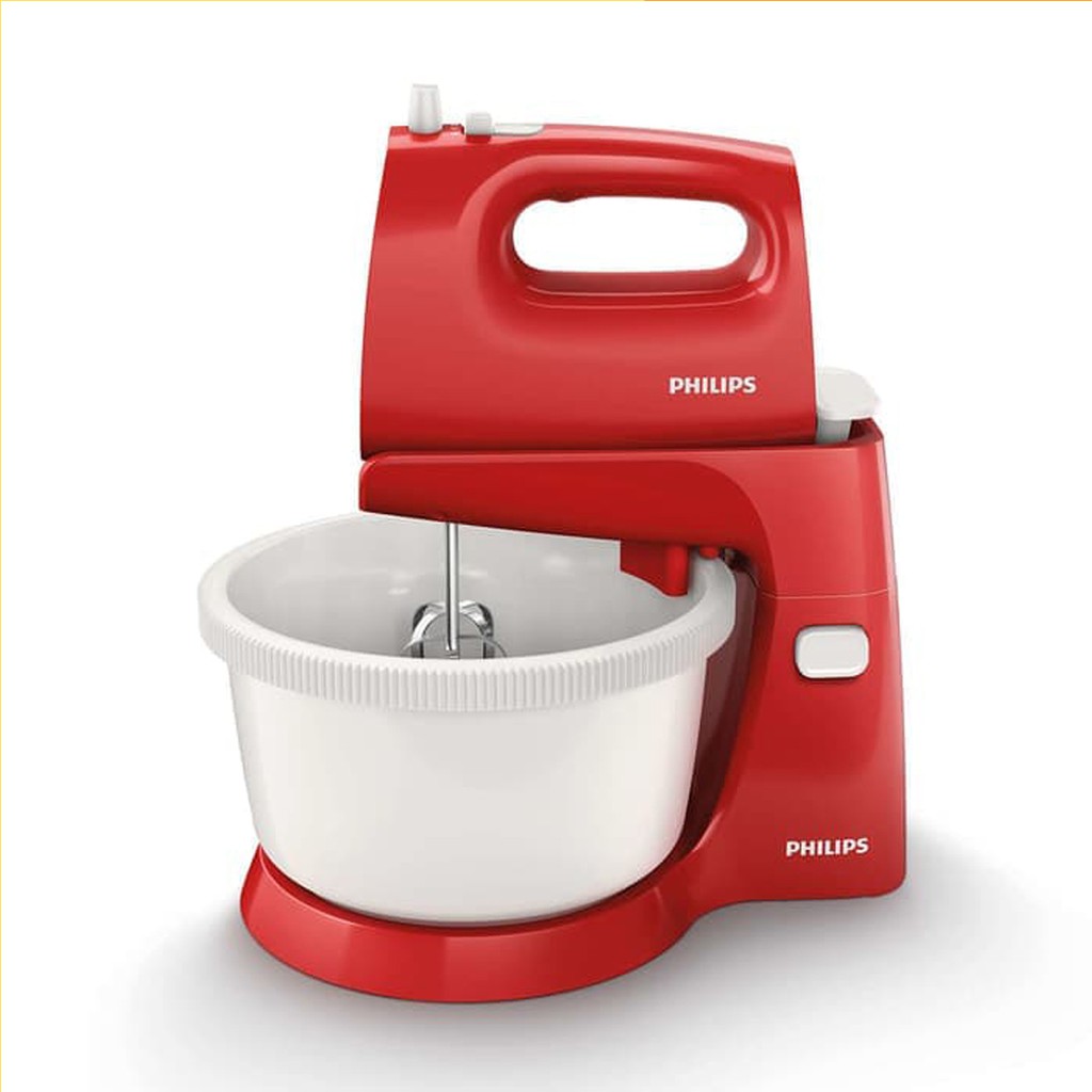 PHILIPS HR 1559 / 10 - RED / MIXER MANGKOK MERAH / STAND MIXER RED / HR1559