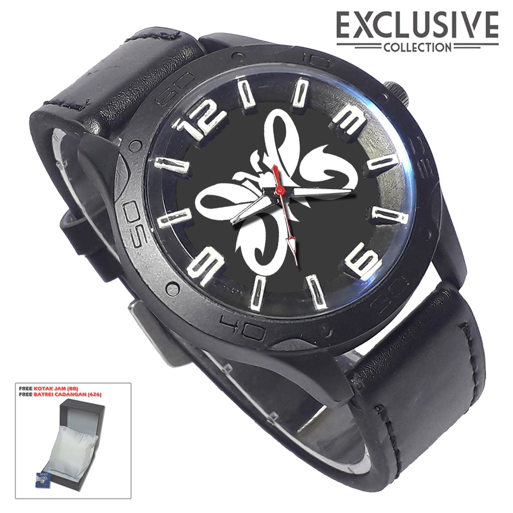 Jam Tangan SLANK PEACE Kalep Hitam (Exclusive)