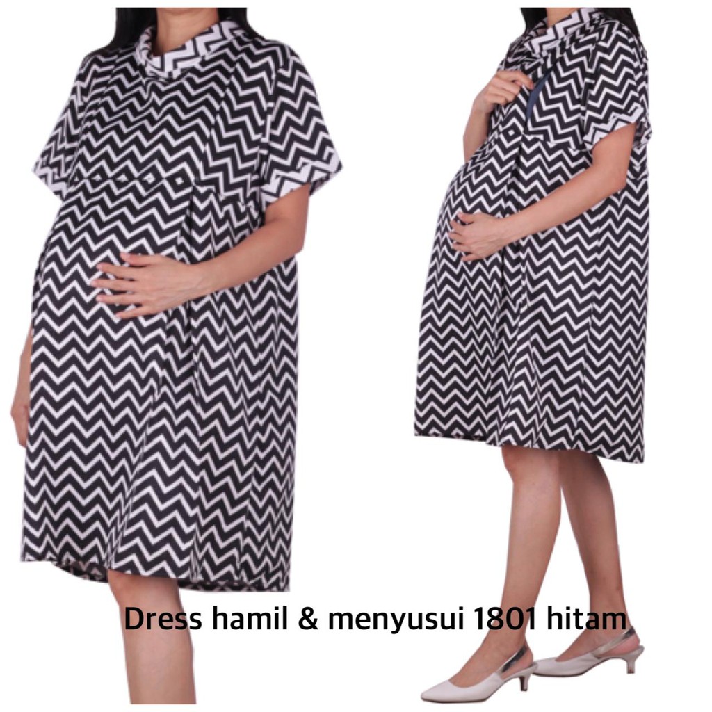 dress hamil menyusui 1801 bajuhamil baju hamil
