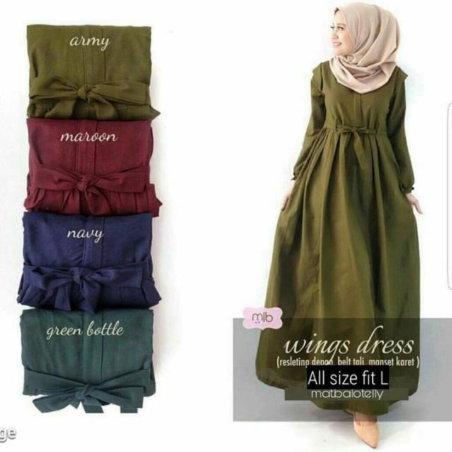 Belanja Online Dress Muslim Fashion Muslim Shopee Indonesia