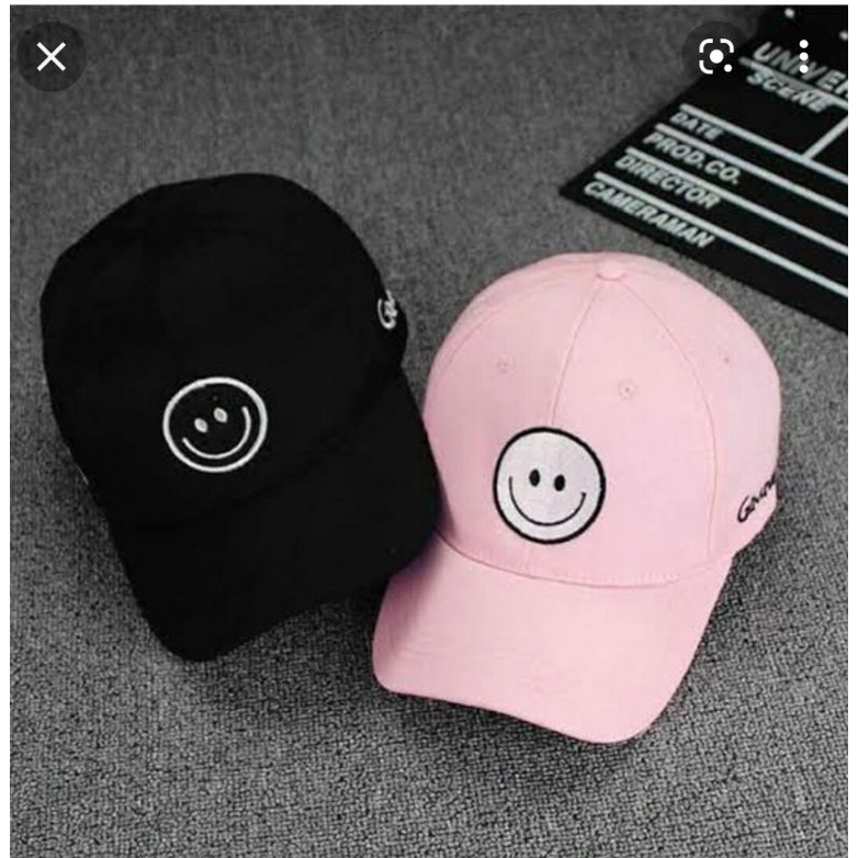 Topi Baseball Pria Wanita Dwasa Bordir Love Hello Smile Sad Sarangeo Savage