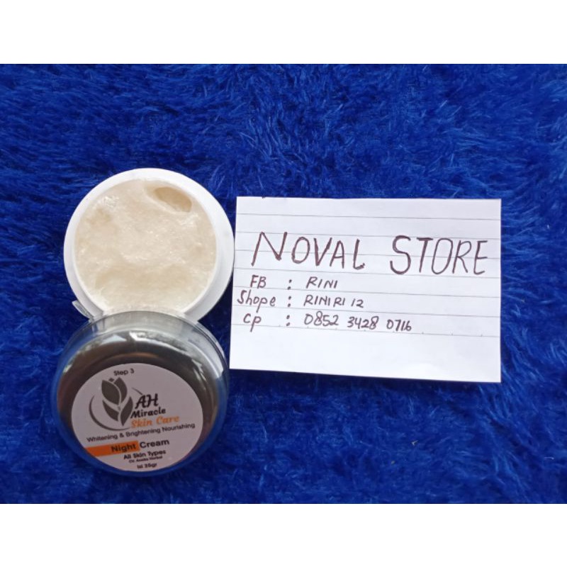 Cream ah miracle ||Night Cream || ah miracle || ah miracle skincare || ah miracle bpom
