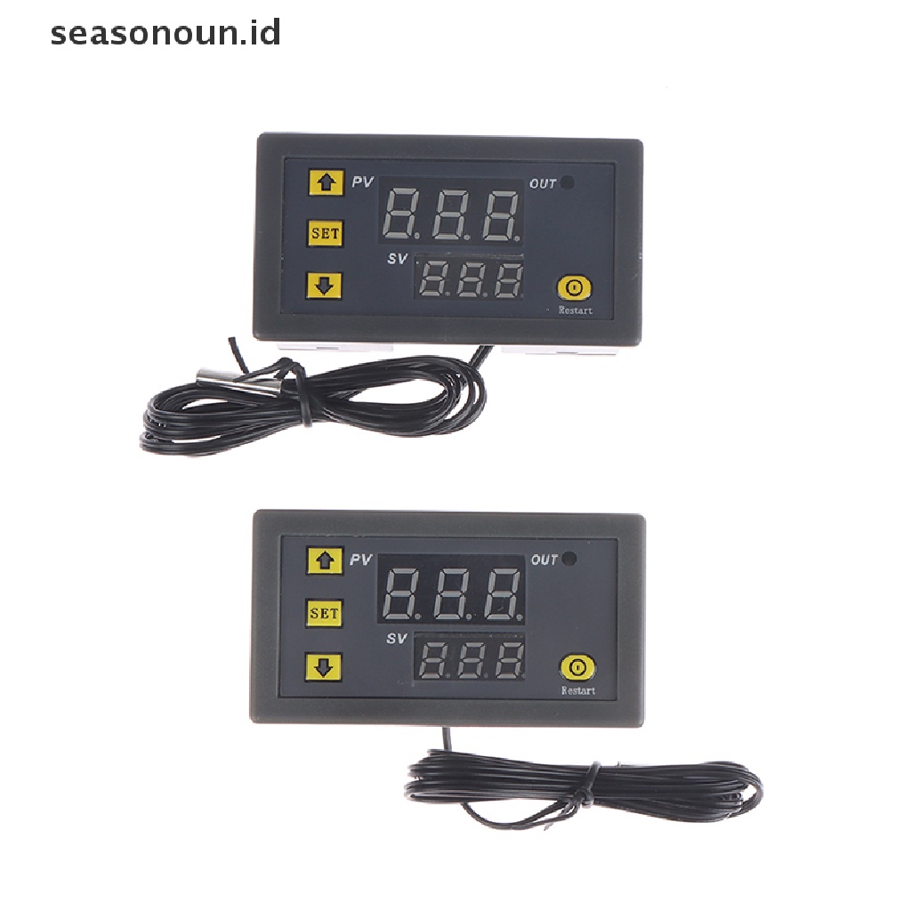 (seasonoun) Termostat Pengatur Suhu Digital Dengan Lampu LED