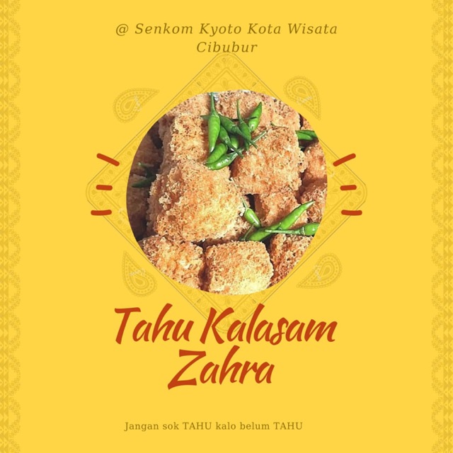 

Tahu Kalasam Zahra