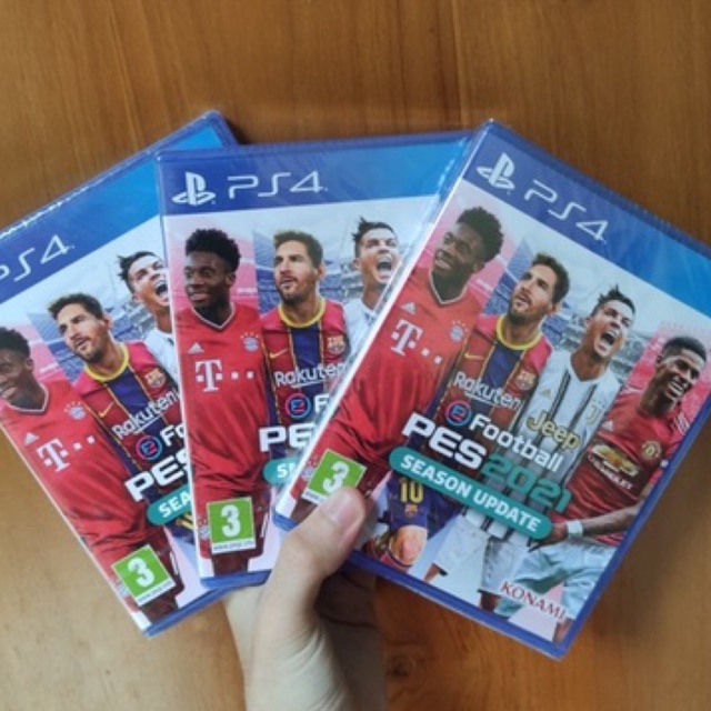 Pes 2021 PS4 Kaset Pro Evolution Soccer Efootball 2021 Bisa Update Terbaru Playstation PS 4 5 CD BD Game Games Pes2021 season update e football 2022 2023 ronaldo Mu messi psg haaland city haland mane nunez patch ori asli original manchester united apdet