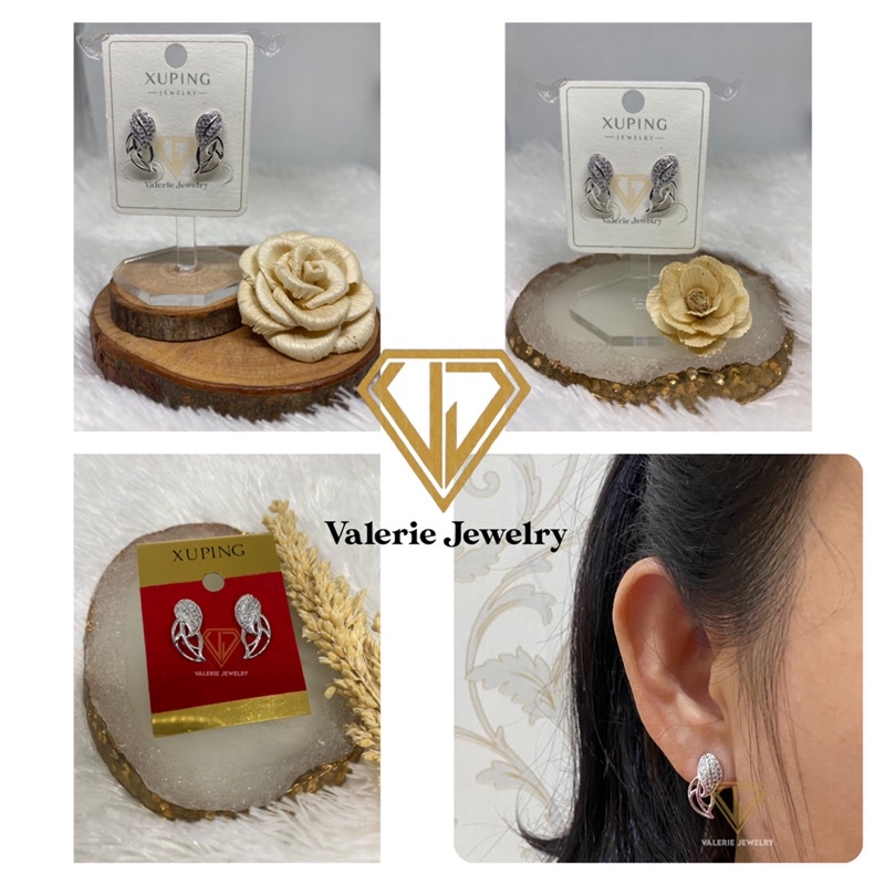 ANTING TUSUK WANITA ANTING STUD WANITA ANTING WANITA STUD EARRINGS AKSESORIS ANTING GIWANG SILVER