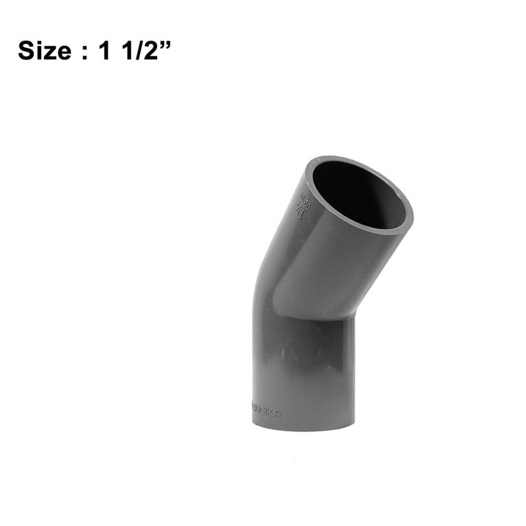 Elbow Pvc Aw 45 Rucika 1 1/2&quot;