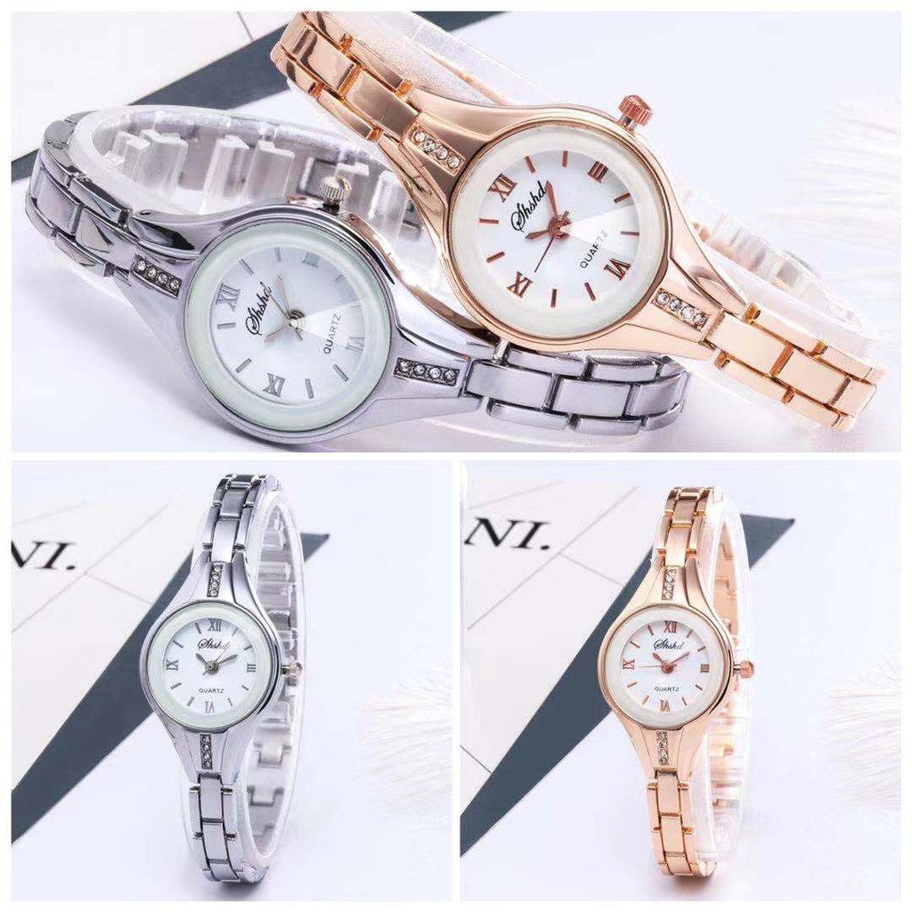 {BAYAR DITEMPAT} Jam Tangan Cewek Gelang / Jam Quartz / Jam Arloji / Jam Fashion / Jam Analog