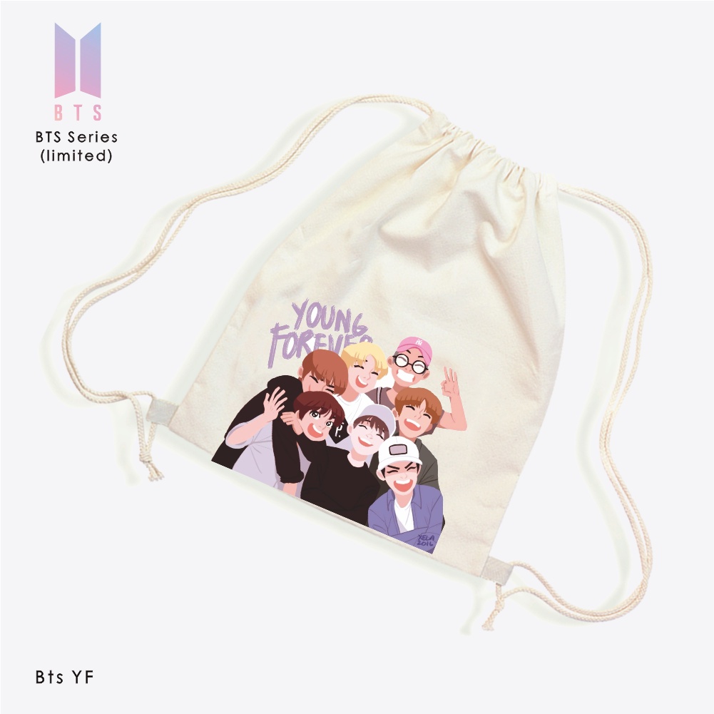 Stringbag / Tas serut Kpop Bts V jungkook RM j Hope jin