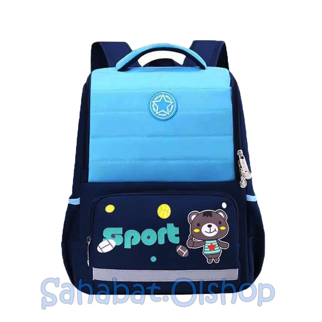 Sahabat Sport Beruang Tas Ransel Anak Sekolah TK/PAUD/SD