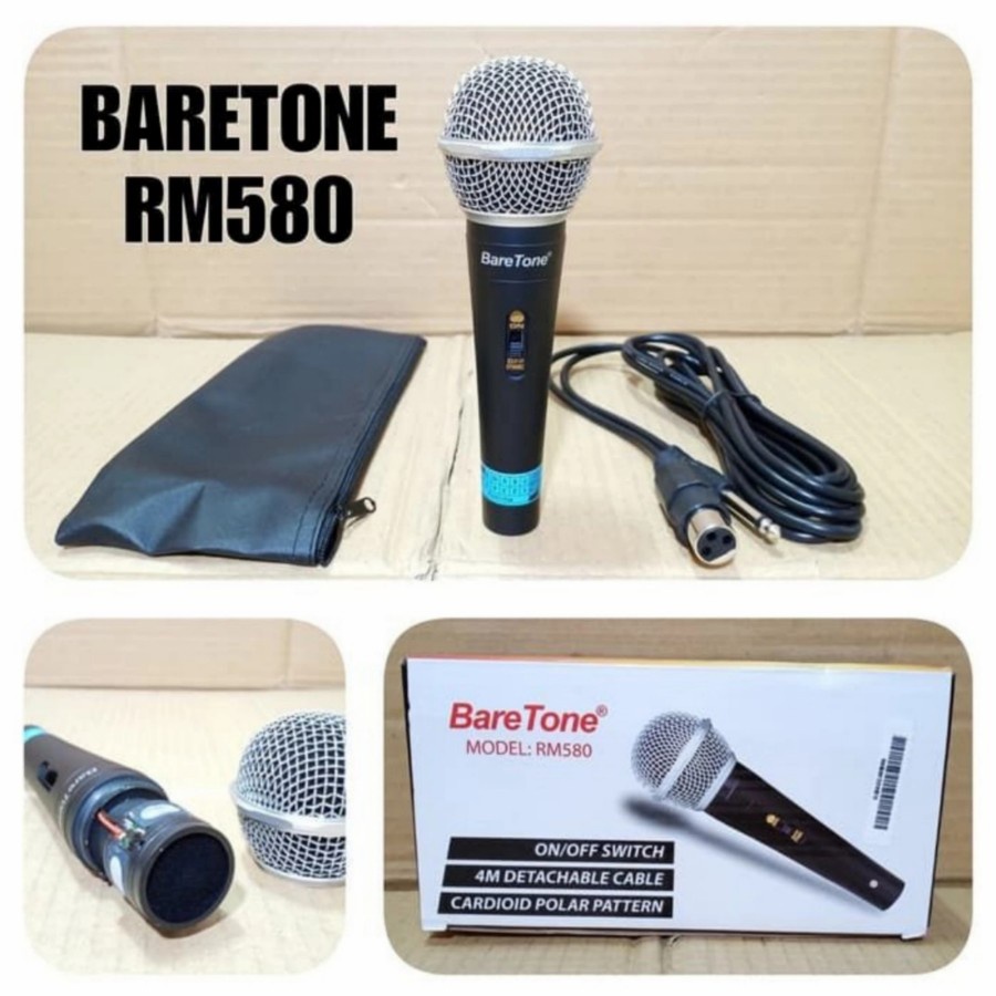 Mic Kabel Baretone RM580 RM-580 RM 580 Original
