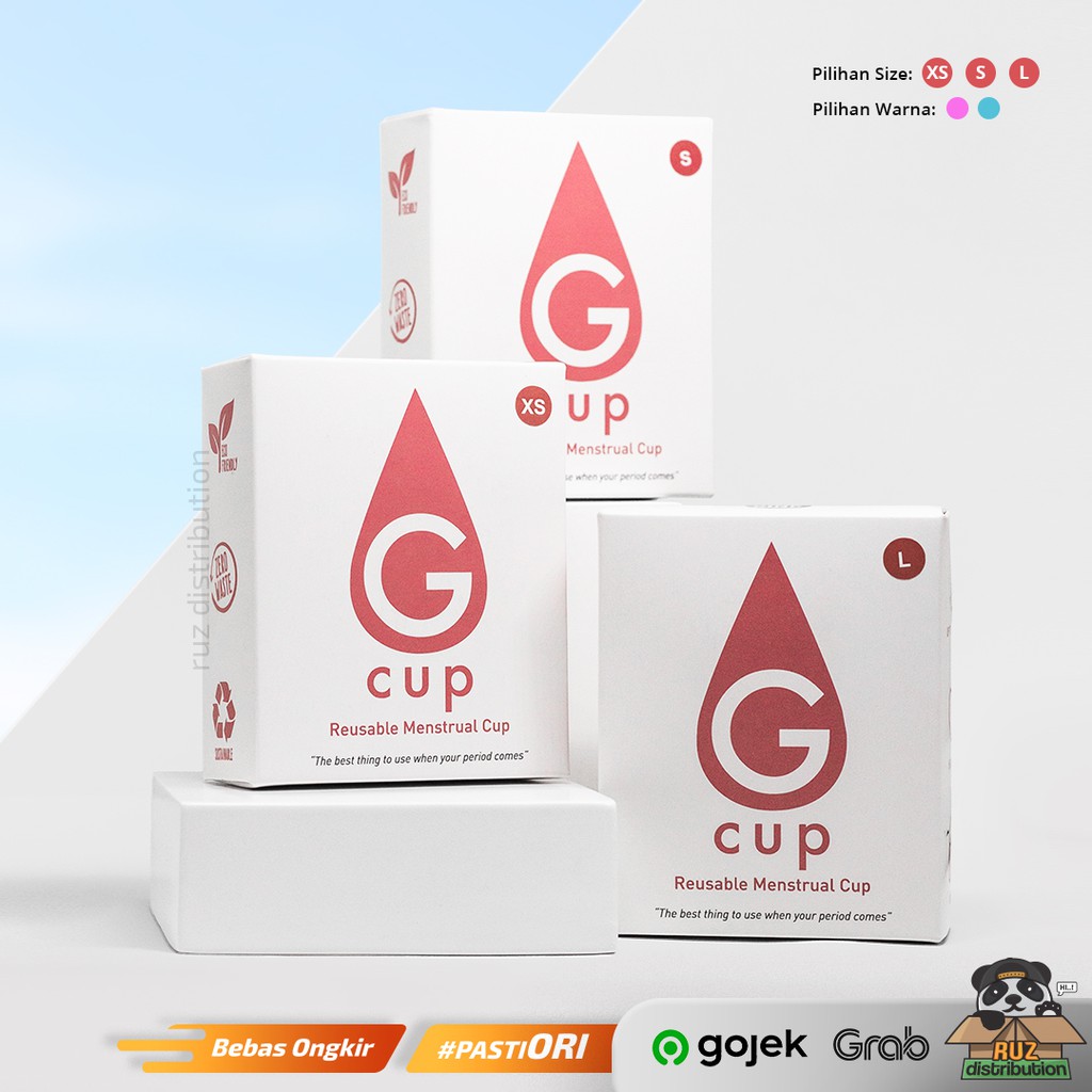 G cup - Girls Menstrual Cup - Reusable - Gcup