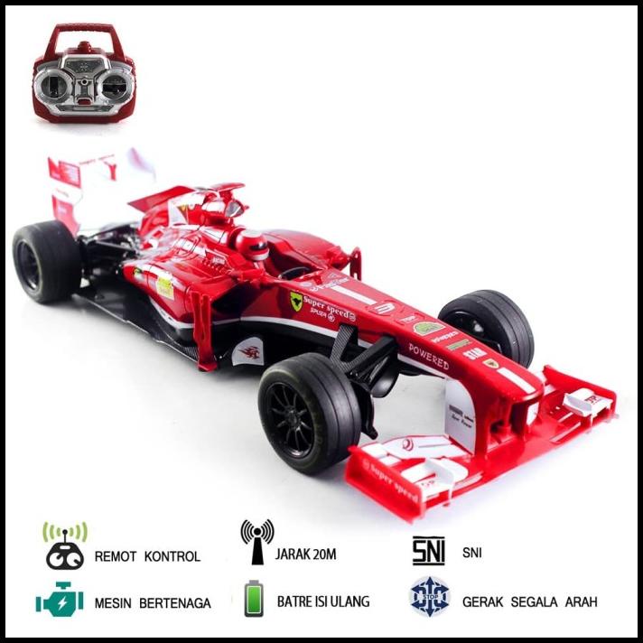 Mobil Remot Kontrol Rc Super Formula Turbo (Ukuran Besar)