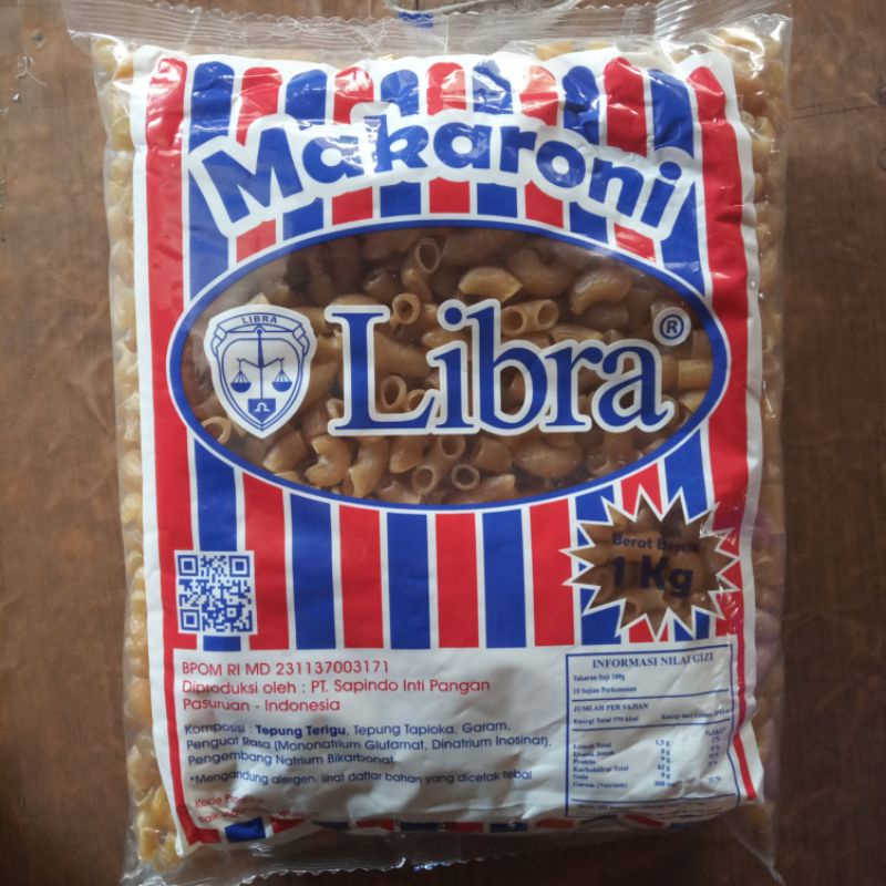 

100gr makaroni mentah libra / camilan makaroni goreng