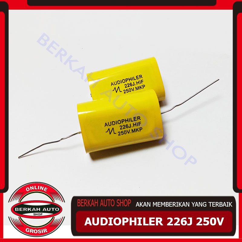 Audiophiler 226 - Kapasitor 22 Uf 250V - Kapasitor Tweeter