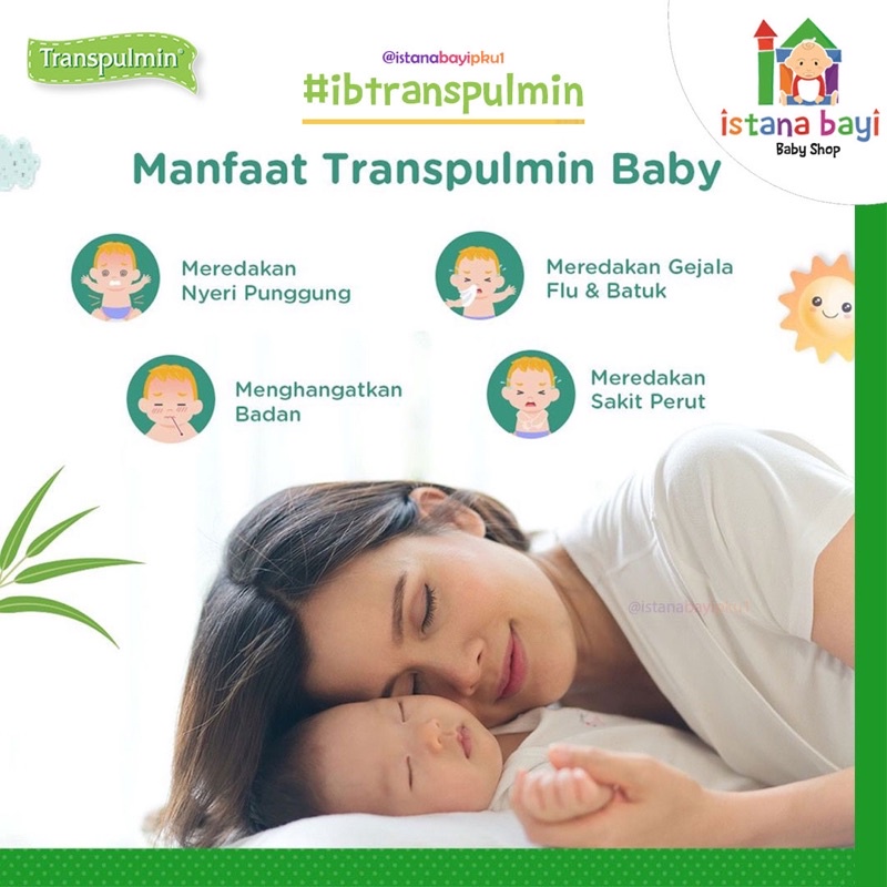 Transpulmin Balsem Baby - Balsem bayi/Flu bayi